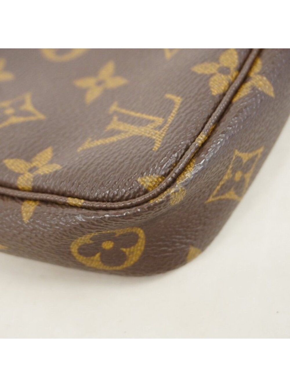 Louis Vuitton Pouch Monogram Pochette Brown - Picture 9 of 10